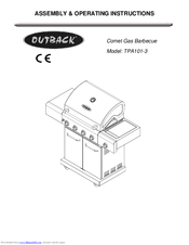 Outback TPA101-3 Assembly & Operating Instructions