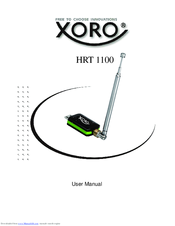 Xoro HRT1100 User Manual