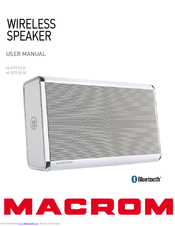 Macrom M-BTP50.B User Manual