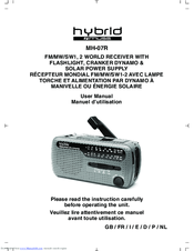 Hybrid MH-07R User Manual