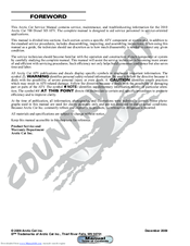 Arctic Cat 2010 700 Diesel SD Service Manual