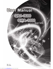 Adsys QR1-1600 User Manual