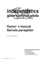 Independence Garuda Owner's Manual