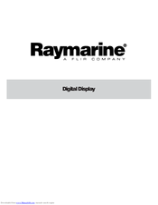 Raymarine mn100 User Manual