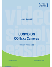 Convision CC-8xxx Series User Manual