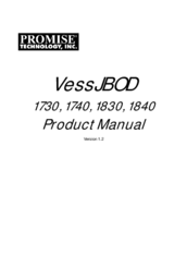 Promise VessJBOD 1840 Product Manual
