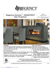 Regency Horizon HZ42STEPV Owners & Installation Manual