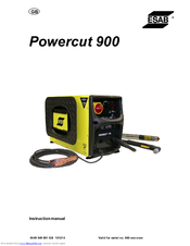 Esab PowerCut 1600 Manuals | ManualsLib