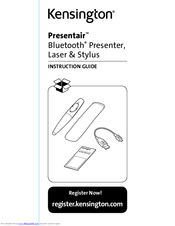 Kensington Presentair Instruction Manual