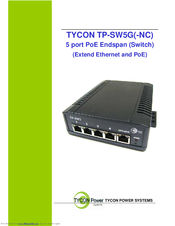 Tycon Power Systems TP-SW5G-NC User Manual