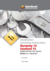 Euroheat Harmony 15 Installation & Servicing Instructions Manual