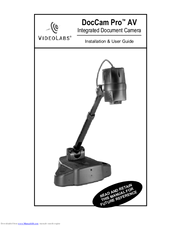 VideoLabs DocCam Pro AV Installation & User Manual