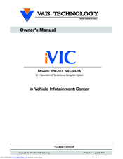 Vais Technology iVIC-5D-PA Owner's Manual