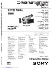 Sony Handycam Vision CCD-TRV95E Service Manual
