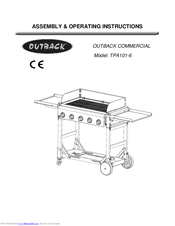 Outback TPA101-6 Assembly & Operating Instructions