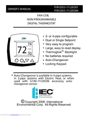 IEC E055-71520301 Owner's Manual