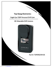 Top Dawg Electronics Eagle Eye TDPERSDVR-05 User Manual