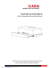 AEG Perfekt Glide-24 Instruction Manual