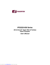 AXIOMTEK IFO2225-830 Series User Manual