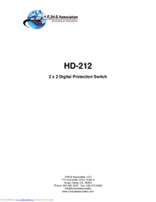 RJM HD-212 User Manual