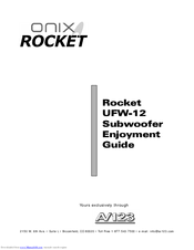 Onix Rocket UFW-12 Enjoyment Manual