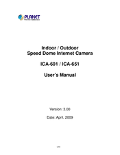 Planet Networking & Communication ICA-601 User Manual