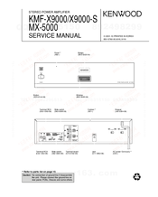 Kenwood MX-500 Service Manual