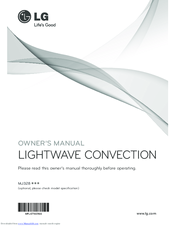 LG MJ328 Series Owner's Manual