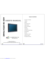 AOD 190 User Manual