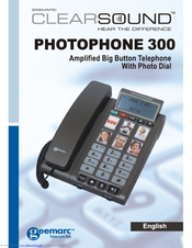Geemarc PHOTOPHONE 300 User Manual