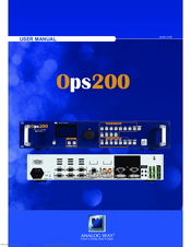 Analog way Ops200 User Manual
