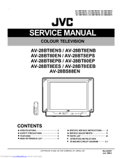 JVC AV-28BT8ENS Service Manual