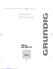 Grundig MP 512 User Manual