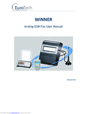 EuroTech Communication Winner User Manual