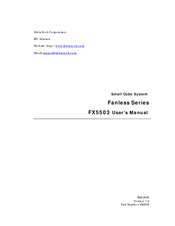 FabiaTech FX5503 User Manual