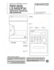 Kenwood LS-F30 Service Manual