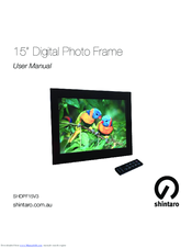 Shintaro SHDPF15V3 User Manual