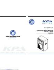 Topp Music Gear KPA 300R User Manual