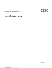 IBM RS/6000 44P 170 Installation Manual