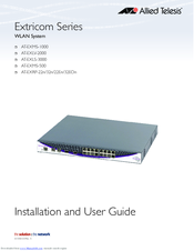 Allied Telesis Extricom AT-EXMS-1000 Installation And User Manual