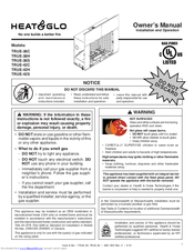 Heat & Glo TRUE-42C Owner's Manual