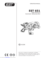 EST 651 Operation Manual