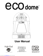 High End Systems ecodome User Manual