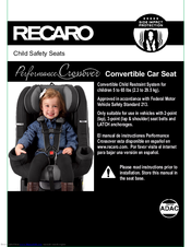 RECARO Performance Crossover User Manual