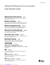 Sun Microsystems FD Premium User Manual