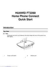 HUAWEI U.S. Cellular FT2260 Quick Start Manual