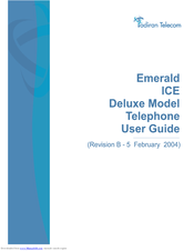 Tadiran Telecom Emerald ICD Deluxe User Manual
