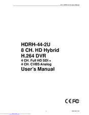DynDNS DV-7 HDRH-44-2U User Manual