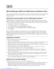 Ibm TotalStorage DS300 Quick Installation Manual