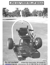 Tru-Turf GR48 GOLF Operation, Maintenance And Parts Manual